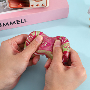 New Design Colorful Maltose Flow Liner <b>Gamepad</b> Sensory Stress Fidget Toys Squishy Stress Ball Capsule Toy - Product Image 2