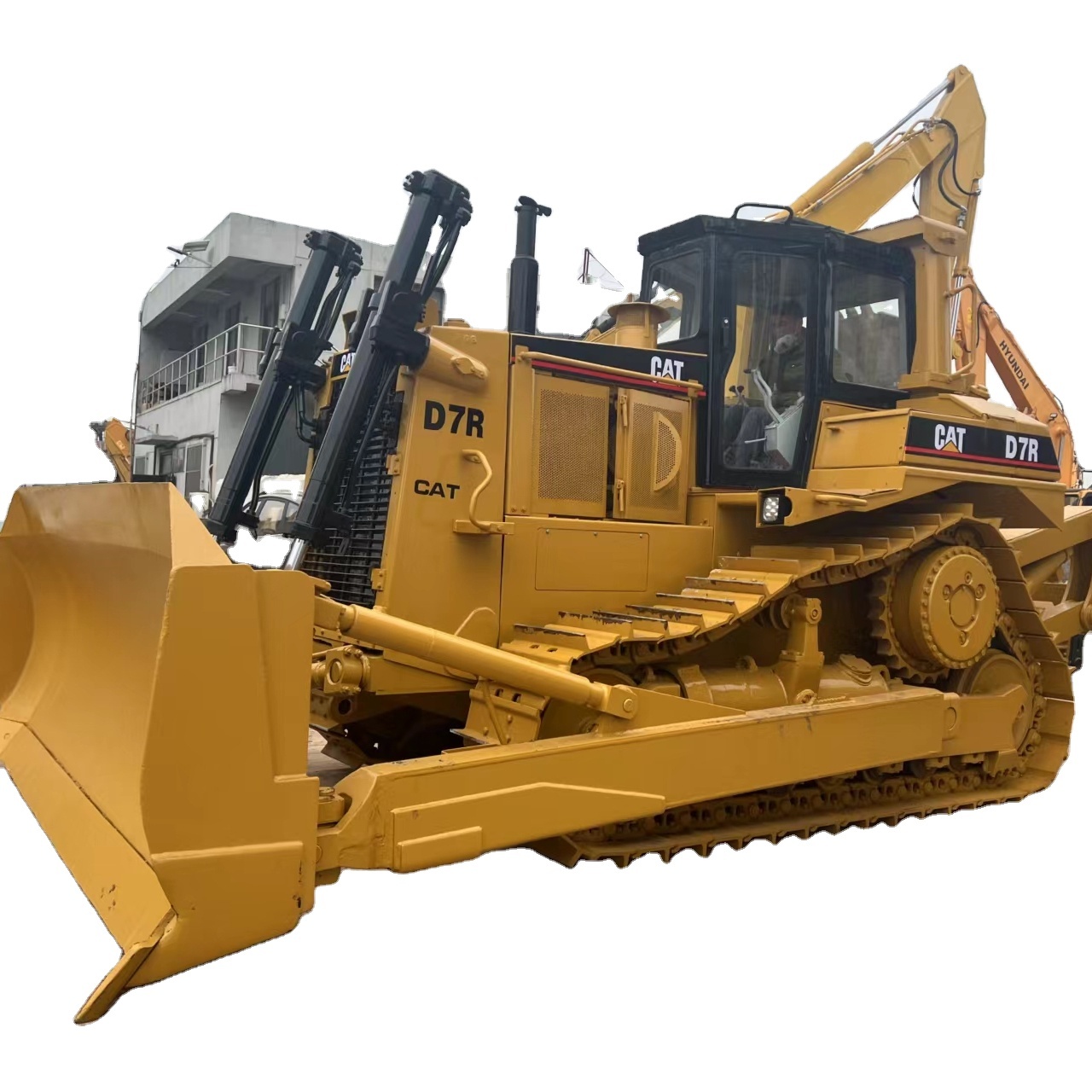 Бульдозер гусеничный CAT D7R d6r, оригинальный японский бульдозер для продажи