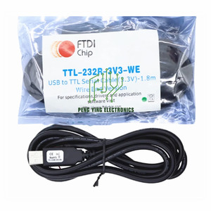 Peng Ying Electronics Supply Componentes de desconto TTL-232R-5V-WE FTDIchip USB para cabo UART com + 5V 3MBaud 12Mbps 1.8m + 5V/75mA - Product Image 5