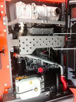 Excavadora de cadenas Hitachi ZX250 usada de 25 toneladas, diseño de cadenas largas, excelente movilidad en sitios con barro, pocas horas de trabajo.