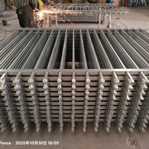 عرض خاص: حلقات معدنية مجلفنة لتزيين الأسوار، زخارف فولاذية للوحات السياج، سياج متين وآمن - Product Image 4