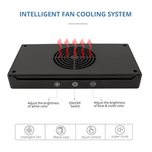 Luz LED redonda personalizable para acuario, luz de plástico ajustable en altura para buzos de arrecife de coral y amantes de los acuarios - Product Image 5