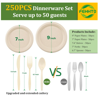 Plateau alimentaire vert personnalisé de 9 pouces, 100% compostable, biodégradable, en bagasse de canne à sucre, assiettes jetables pour la restauration
