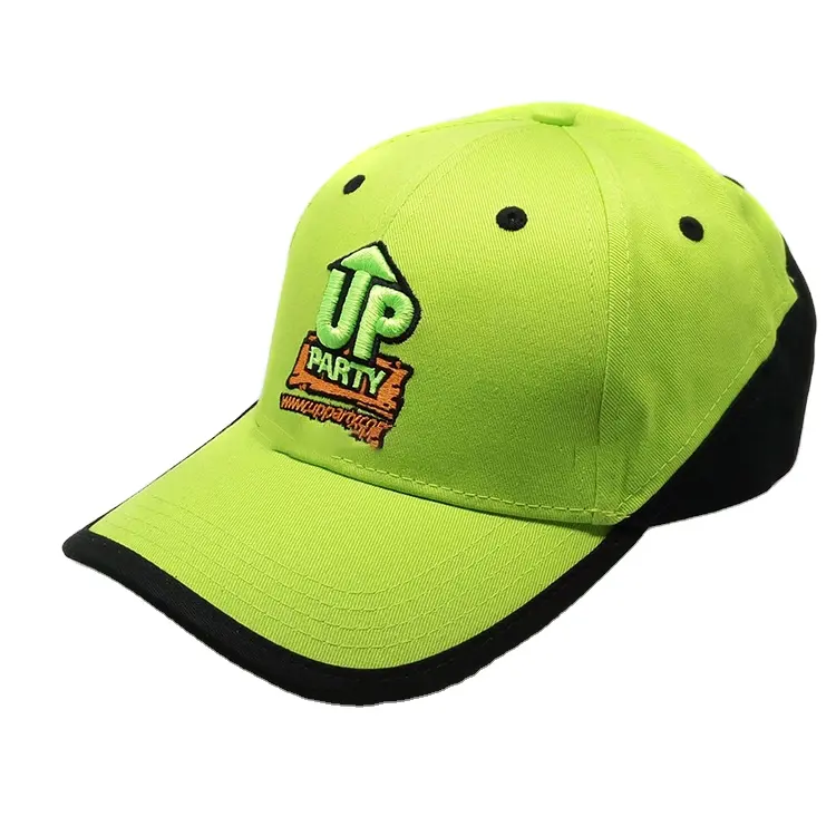 Customizable baseball sports cap olive green baseball hats custom embroidery novelty baseball cap