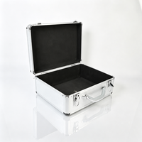 OEM ODM Mallette de transport en aluminium Boîte à outils personnalisée en mousse PU EVA Mallette à outils portable
