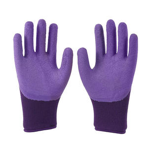 <span class=keywords><strong>Guantes</strong></span> de seguridad transpirables de espuma de plástico recubiertos de goma antideslizantes y resistentes para trabajo pesado - Product Image 2