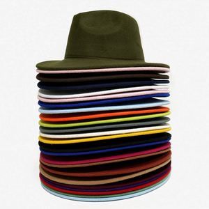 Sombreros Fedora de Vaquero Vintage de Poliéster/Algodón para Hombre y Mujer, Gorras de Fiesta Promocionales de Jazz de Diseñador, Baratos al por Mayor - Product Image 4
