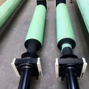 Rouleau en caoutchouc industriel personnalisé avec noyau métallique et revêtement - Product Image 3