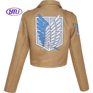 Chaqueta de Anime <span class=keywords><strong>Attack</strong></span> on <span class=keywords><strong>Titan</strong></span> <span class=keywords><strong>Shingeki</strong></span> <span class=keywords><strong>No</strong></span> <span class=keywords><strong>Kyojin</strong></span>, disfraz de Cosplay, abrigo, disfraces de Navidad, chaquetas animadas - Product Image 2