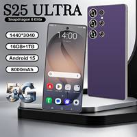 Smartphone 5G Original pour S25 Ultra 16 Go + 1 To Double SIM Téléphone Portable S25 Ultra Smartphones