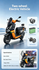 Motocicleta Eléctrica Potente de Fábrica, Motocicleta Eléctrica de Alta Velocidad - Product Image 6