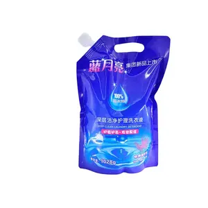 Good Quality Antiseep Spout Pouch Doypack For Laundry detergent Packaging
