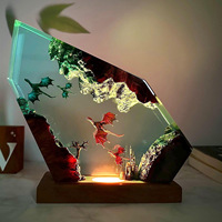 Lampe décorative créative de bureau, modèle de film Mandalorian populaire en Europe et en Amérique, ornement de bureau, cadeau d'anniversaire ou de vacances
