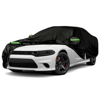 Fundas Impermeables para Automóviles Personalizadas para Dodge Charger 2006-2023 con Puerta con Cierre, Resistentes al Viento, al Polvo y a los Rayos UV, Protección para Todo Clima