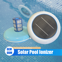 Système d'épurateur d'eau efficace et durable pour l'élimination du chlore Générateur d'ions de cuivre solaire pour piscine de 35000 gallons
