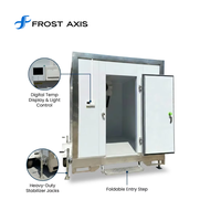 Remorque chambre froide mobile OEM certifiée CE, congélateur et refroidisseur sur mesure, portable et remorquable