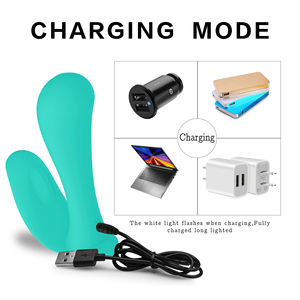 Vibrador de Doble Cabezal con Control Remoto, Vibrador de Bragas con Control Remoto, Resistente al Agua IPX7, Recargable por USB para Mujeres - Product Image 2