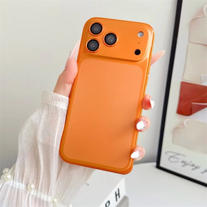 เคสโลหะอะลูมิเนียมอัลลอยสำหรับ iPhone 17 Pro Max  ขั้นต่ำในการสั่งซื้อน้อย ตอบสนองรวดเร็ว สำหรับ iPhone 18 Pro Max เคสหรูหราสีแดงเบอร์กันดี - Product Image 3