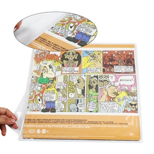 Fundas <span class=keywords><strong>de</strong></span> PVC para Discos <span class=keywords><strong>de</strong></span> Vinilo <span class=keywords><strong>de</strong></span> 12 Pulgadas, Cubierta para Álbumes LP, Funda Exterior para Discos <span class=keywords><strong>de</strong></span> Vinilo con Borde (Paquete <span class=keywords><strong>de</strong></span> 25) - Product Image 4