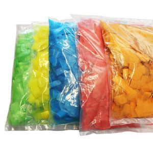 الوافدون الجدد كبيرة قابلة للتحلل الحيوي الأرز ورقة حلويات للحفلات في الهواء الطلق حل حلويات ملونة - Product Image 1