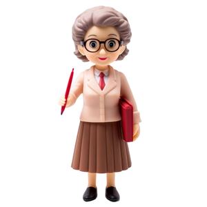 Personnage de dessin animé personnalisé en usine modè<span class=keywords><strong>le</strong></span> poupée jouet PVC Action Figurine pour Simulation enseignant médecin travailleur Chef Police - Product Image 5