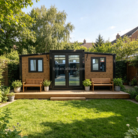 Komplett Möbliertes Vorgefertigtes 40Ft 30Ft 20Ft Erweiterbares Containerhaus Zweizimmer Vorgefertigtes Bewegliches Heim Granny Flat