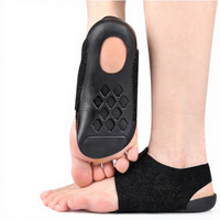 Sol Sepatu Ortopedi Penyangga Lengkung Kaki dengan Perekat Hook and Loop untuk Kaki Tipe XO Valgus, Setengah Sol Penutup Tumit, Cocok untuk Sepatu