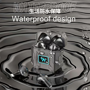 金属ワイヤレス <span class=keywords><strong>Bluetooth</strong></span> イヤホンイヤホンゲーミングイヤフォン低音サラウンドサウンドワイヤレスヘッドフォンイヤフォンドロップシッピング - Product Image 4