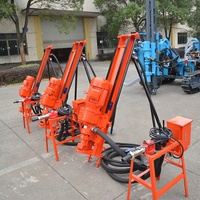 KQD120 Appareil de forage de moteur diesel hydraulique DTH portable Équipement rotatif pneumatique de minerai électrique avec garantie d'un an pour la construction