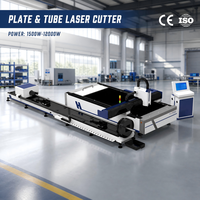 Machine de découpe laser à fibre CNC pour plaques et tubes en aluminium, cuivre, fer, acier inoxydable, 4000x1500mm, prix usine
