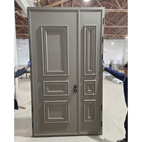 Puertas de Aluminio de Lujo ABYAT para la Entrada Principal de las Casas, Puerta Clásica de Aluminio para el Hogar