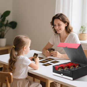 Boîte de rangement pour cartes à 4 rangées, capacité de 100+ cartes, compatible avec les boîtes de deck Pokeball TCG, Commander MTG Magic the Gathering - Product Image 4