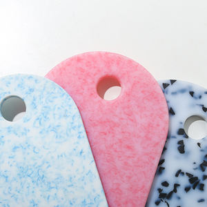 Tagliere antiscivolo colorato in plastica addensata in HDPE per uso cucina e Chef - Product Image 2