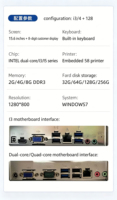 Terminal Punto de Venta de Alta Calidad con Pantalla Táctil de 15.6 Pulgadas, Sistema WIN/Android, Caja Registradora