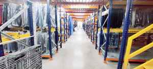 Roulettes pour rayonnages, robustes, en acier, finition grain de pierre thermolaquée, empilables, haute capacité de charge, pour rangement - Product Image 3