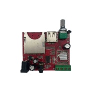 "2*25W amplificador Blue tooth 5,0 REPRODUCTOR DE MP3 placa decodificadora 12V coche FM Radio módulo soporte TF USB AUX manos libres registro de llamadas"