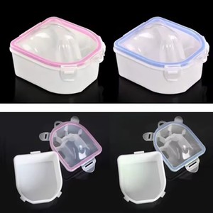 Double Layer Nail Soaking Bowl Thickened Acetone Soak Off <b>Gel</b> Polish Remover Manicure Bowl for Salon - Product Image 5