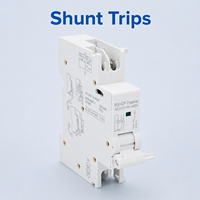 Disjoncteur YIJIN Série C9N MX+OF (Type à contact sec/Entrée de tension) Compatible avec les disjoncteurs MCB Tension nominale 115/230/400V 50/60 Hz
