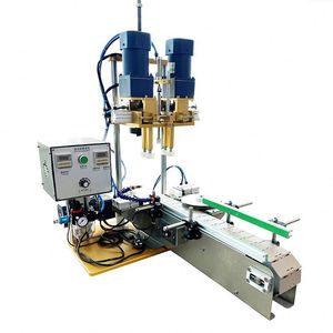 Machine de capsulage automatique pour petites bouteilles en plastique, bocaux en verre, machine de capsulage manuelle pour bouteilles, machine de fabrication de bouchons pour bouteilles en plastique - Product Image 1