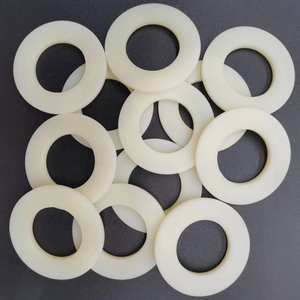 Hartplastik scheibe aus Nylon PA66 PA6 PTFE/PA66/HDPE/PE/PP/PC Nylon ringe - Product Image 6