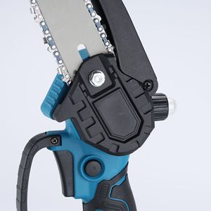 Portable Versatile One-Hand Mini Battery Chainsaw Industrial DIY Cordless 650W Brushless Motor 6in Bar <b>Saw</b> Electri - Product Image 4