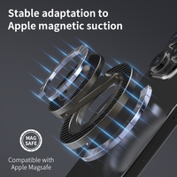Support de téléphone pliable pour voiture, accessoires automobiles OEM, support magnétique puissant pour smartphone, idéal pour la voiture et l'extérieur