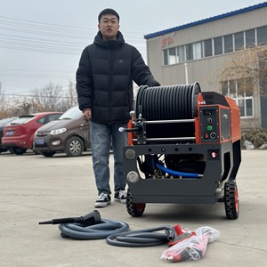 <span class=keywords><strong>Prix</strong></span> de la machine de nettoyage à haute pression AMJET, nettoyeur de canalisations à <span class=keywords><strong>essence</strong></span>, pompe à jet d'eau pour égouts, nettoyeur de tuyaux - Product Image 4