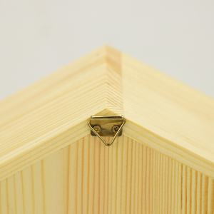 Özelleştirilmiş tasarım açık kuş yuvalama kutusu barınak ahşap kafes kuş evi ülke ahşap ev kuşlar için - Product Image 6