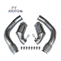Collecteur d'échappement catalyseuré pour S63 M5 F90 M8 F91/F92/F93 2017-2021 Norme EURO 5 Garantie de qualité de deux ans dans le monde entier