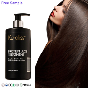 Crema Hidratante para el Crecimiento y Reparación del Cabello con Proteína de Jengibre Orgánico Keraliss, con Aceite de Coco, Aminoácidos de Menta y Aceites Esenciales - Product Image 1