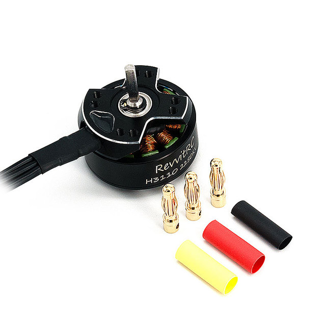 Hot-selling REWITRC X3110 E-power 3110 1850 KV 2250 KV Black Brushless Metal Motor for FPV Vehicles