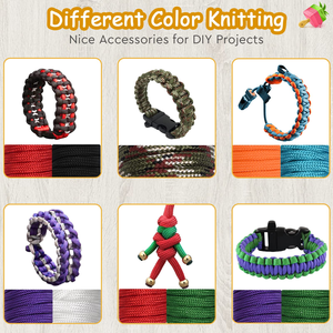 Corde en coton 100% standard de 9 mm de haute qualité, fournie par une usine chinoise, pour le tricot et le crochet DIY - Product Image 4