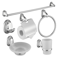 SANIPRO accessoire de salle de bain en alliage de zinc fini chromé porte-savon suspendu porte-savon mural