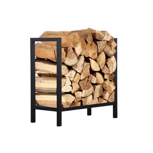 Storage Firewood Firewood Rack Best Choice Black Metal Indoor Outdoor Fire Wood Storage Firewood Rack Log Rack